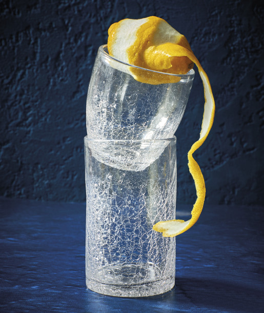 F2D Crackle Ποτήρι Σωλήνας 250ml