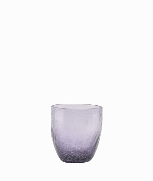 F2D Crackle Ποτήρι Σωλήνας Μωβ 250ml