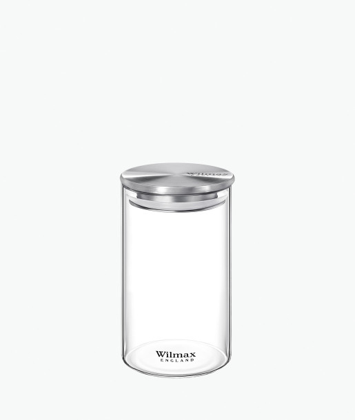 Wilmax Δοχείο Αποθήκευσης με Καπάκι Μεταλλικό 1.1L Wilmax Δοχείο Αποθήκευσης με Καπάκι Μεταλλικό 1.1L