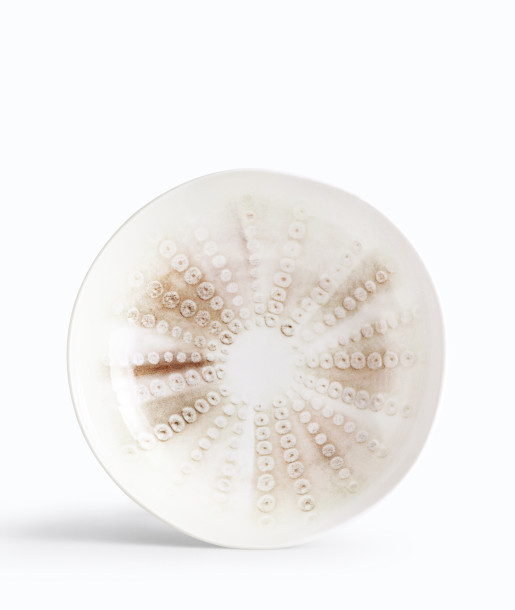 Axinos Brown Πιάτο Βαθύ 20cm