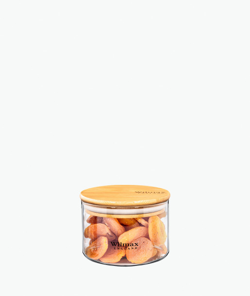 Wilmax Δοχείο Αποθήκευσης με Καπάκι Bamboo 400ml