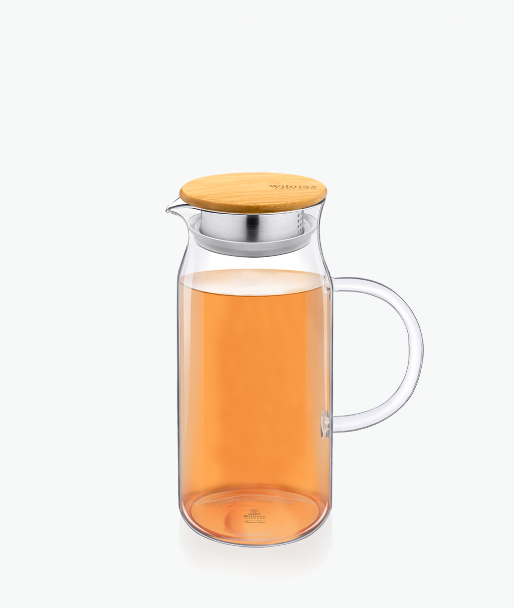 Wilmax Κανάτα με Καπάκι Bamboo 1L