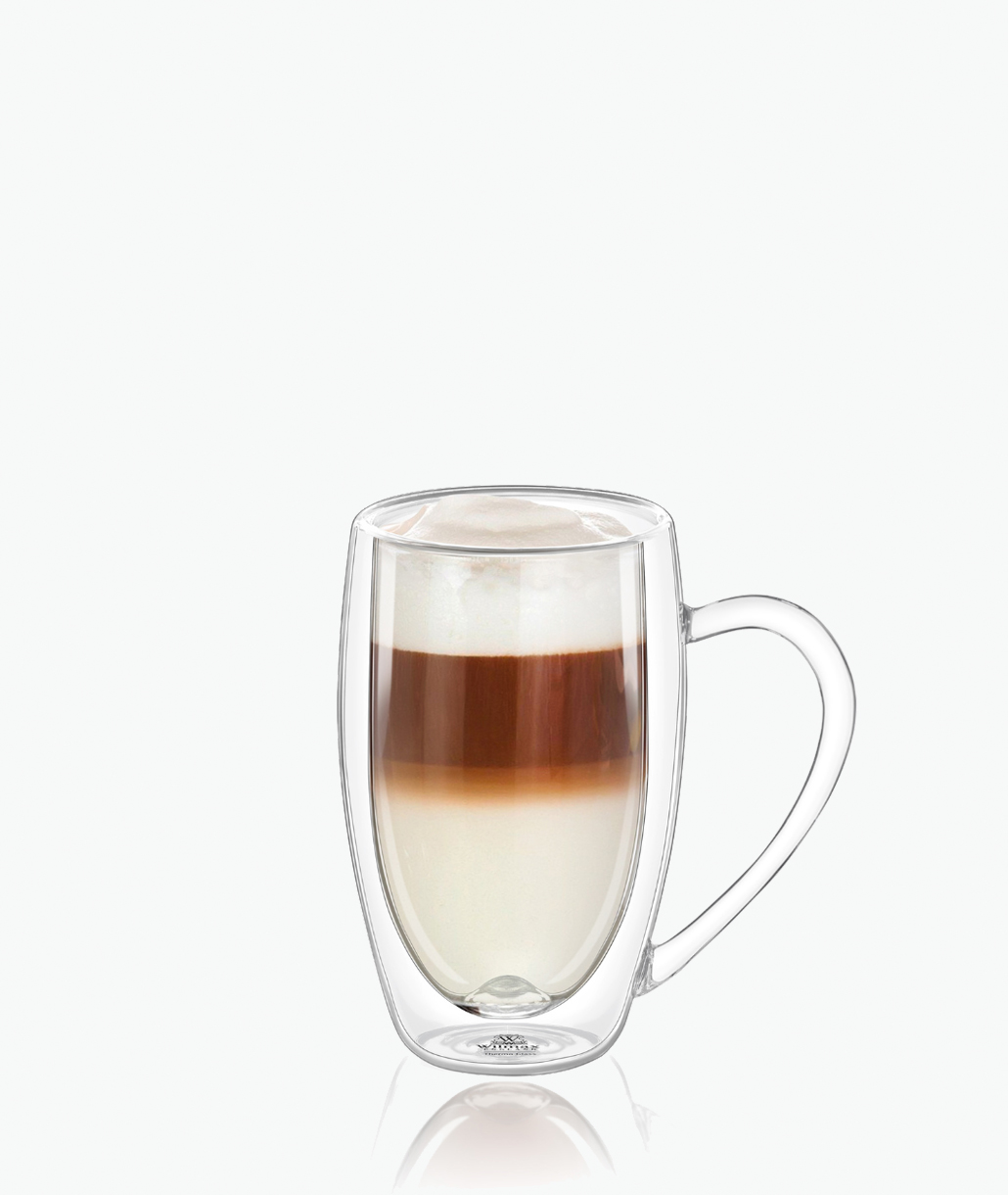 Wilmax Κούπα Διπλότοιχη Γυάλινη 300ml