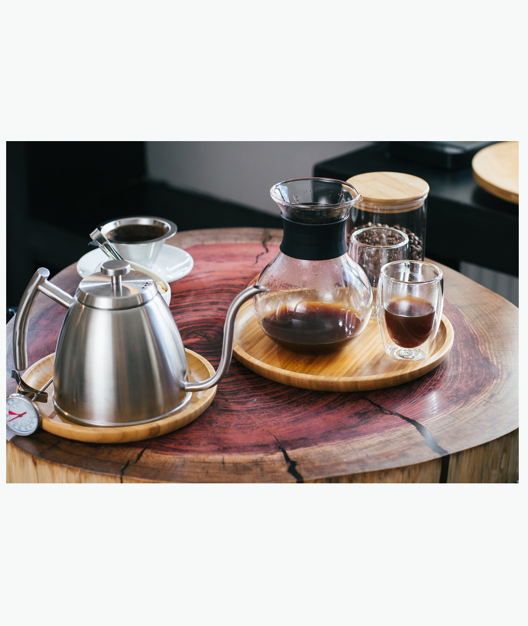 Wilmax Καφετιέρα με Φίλτρο Γύαλινη 950ml