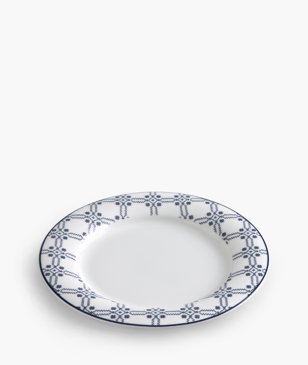 Kythera Λευκό Πιάτο Φρούτου 22cm