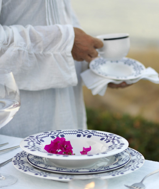 Kythera Φλυτζάνι & Πιατάκι Τσαγιού 200ml
