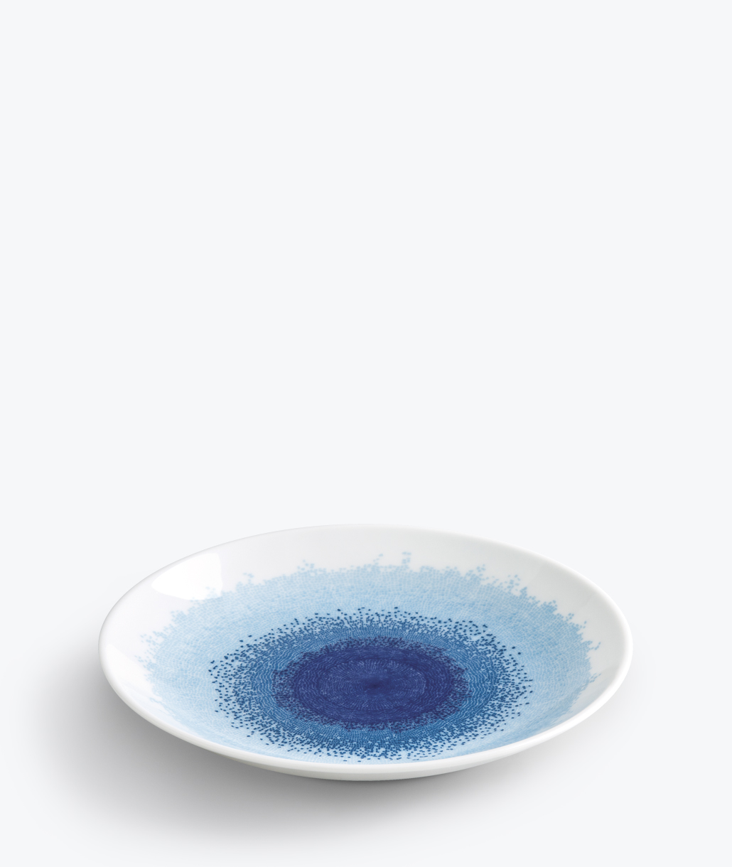 Apeiron Μπλε Πιάτο Φρούτου 20.5cm