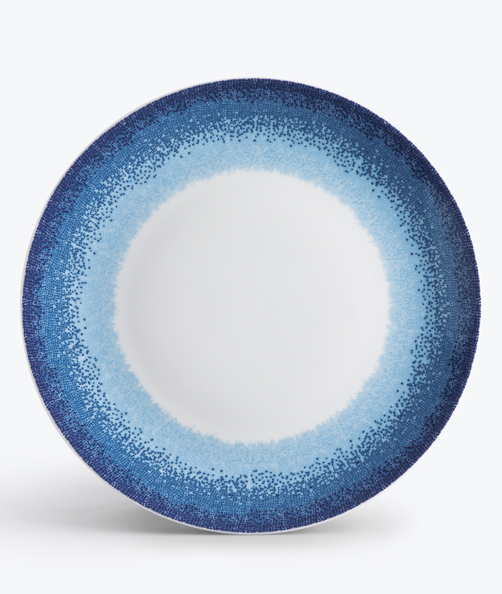 Apeiron Μπλε Πιατέλα Στρογγυλή 30cm