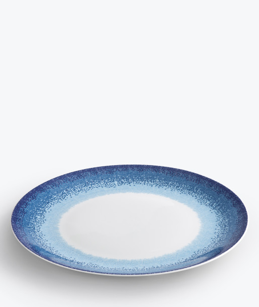 Apeiron Μπλε Πιατέλα Στρογγυλή 30cm