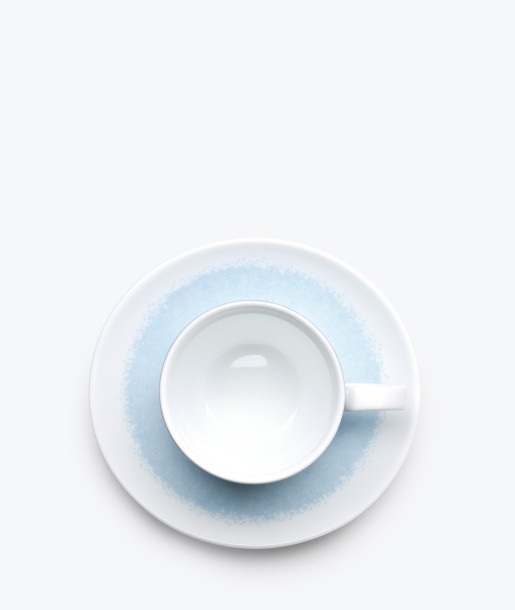 Apeiron Blue Φλυτζάνι & Πιατάκι Τσαγιού 240ml