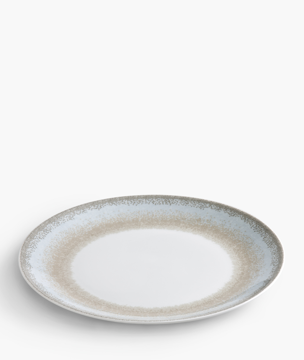 Apeiron Μπεζ Πιάτο Ρηχό 27cm