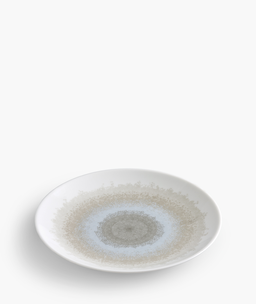 Apeiron Μπεζ Πιάτο Φρούτου 20.5cm