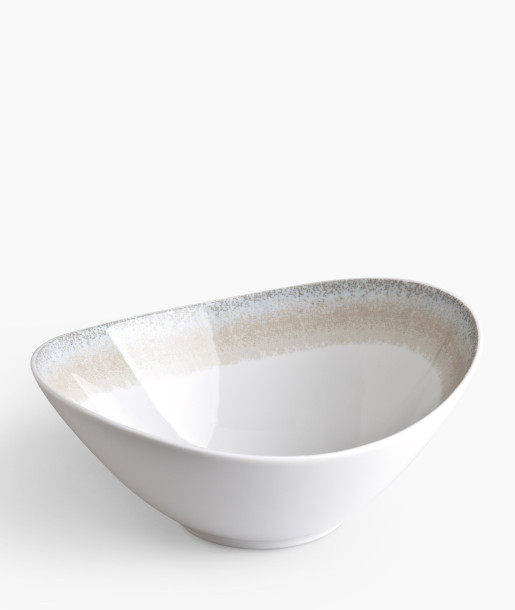 Apeiron Μπεζ Σαλατιέρα 27cm