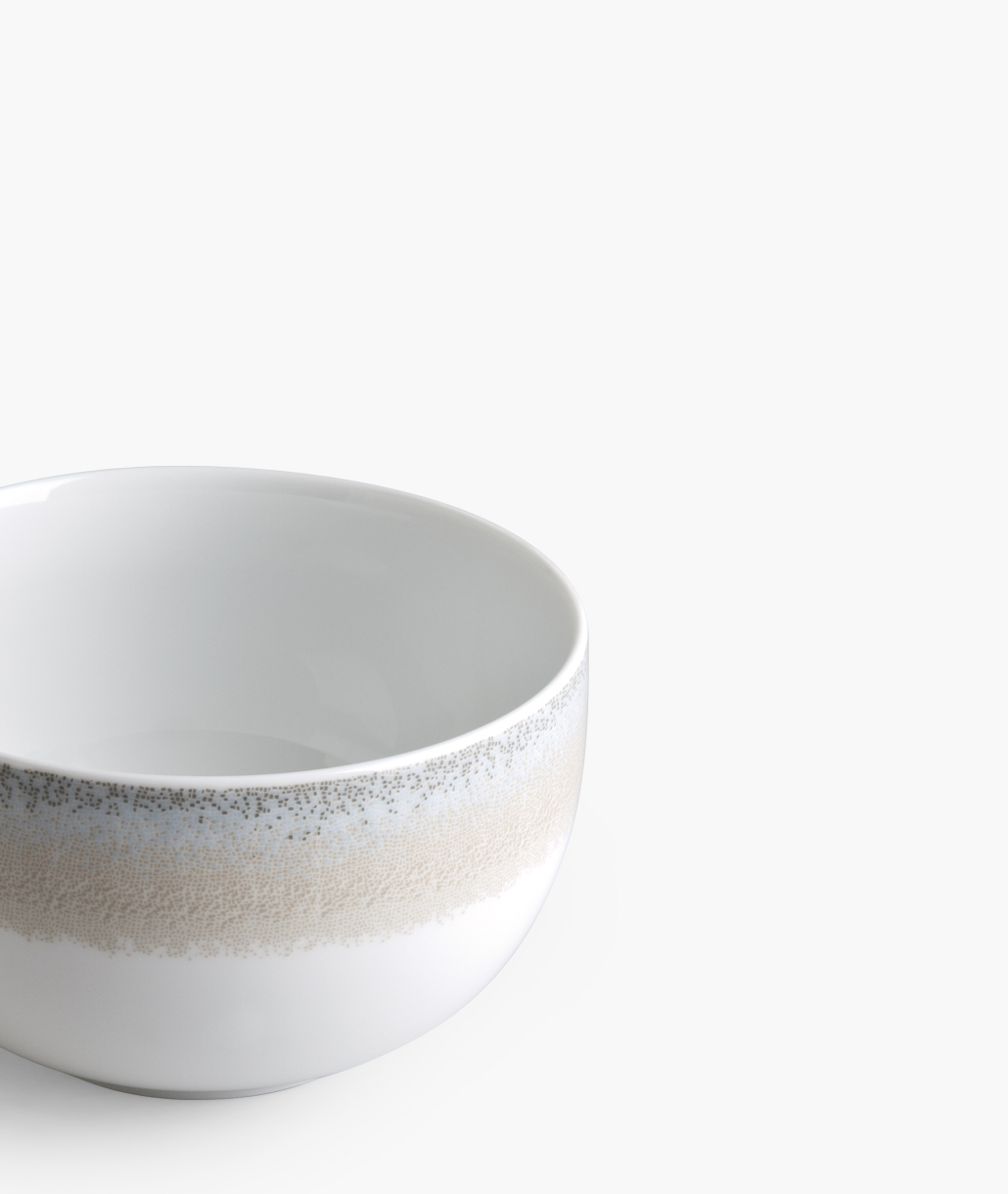Apeiron Μπεζ Μπωλ Φρούτου 12.5cm