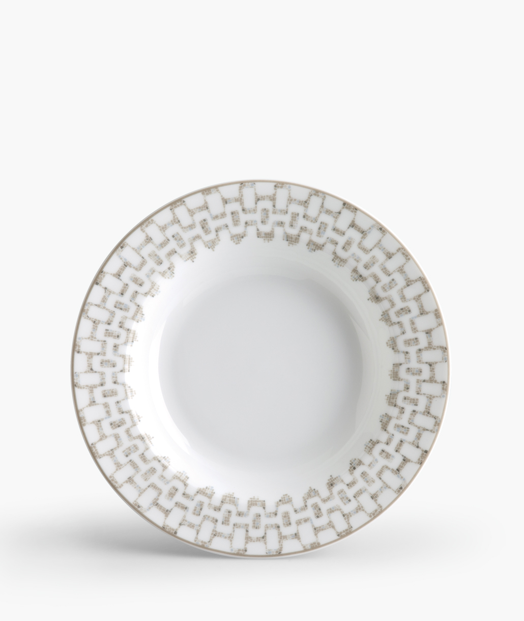 Hymn Μπεζ Πιάτο Βαθύ 23cm
