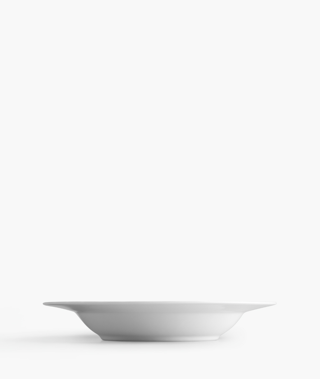 Hymn Μπεζ Πιάτο Βαθύ 23cm