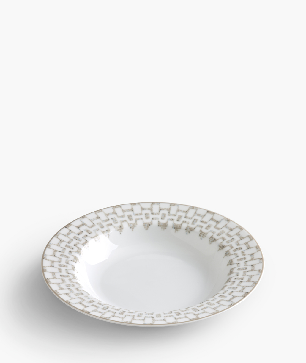 Hymn Μπεζ Πιάτο Βαθύ 23cm