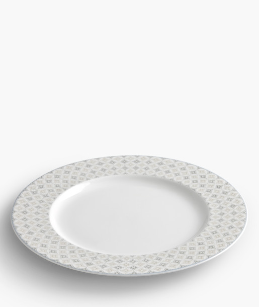 Harmony Μπεζ Πιατέλα Στρογγυλή 30cm