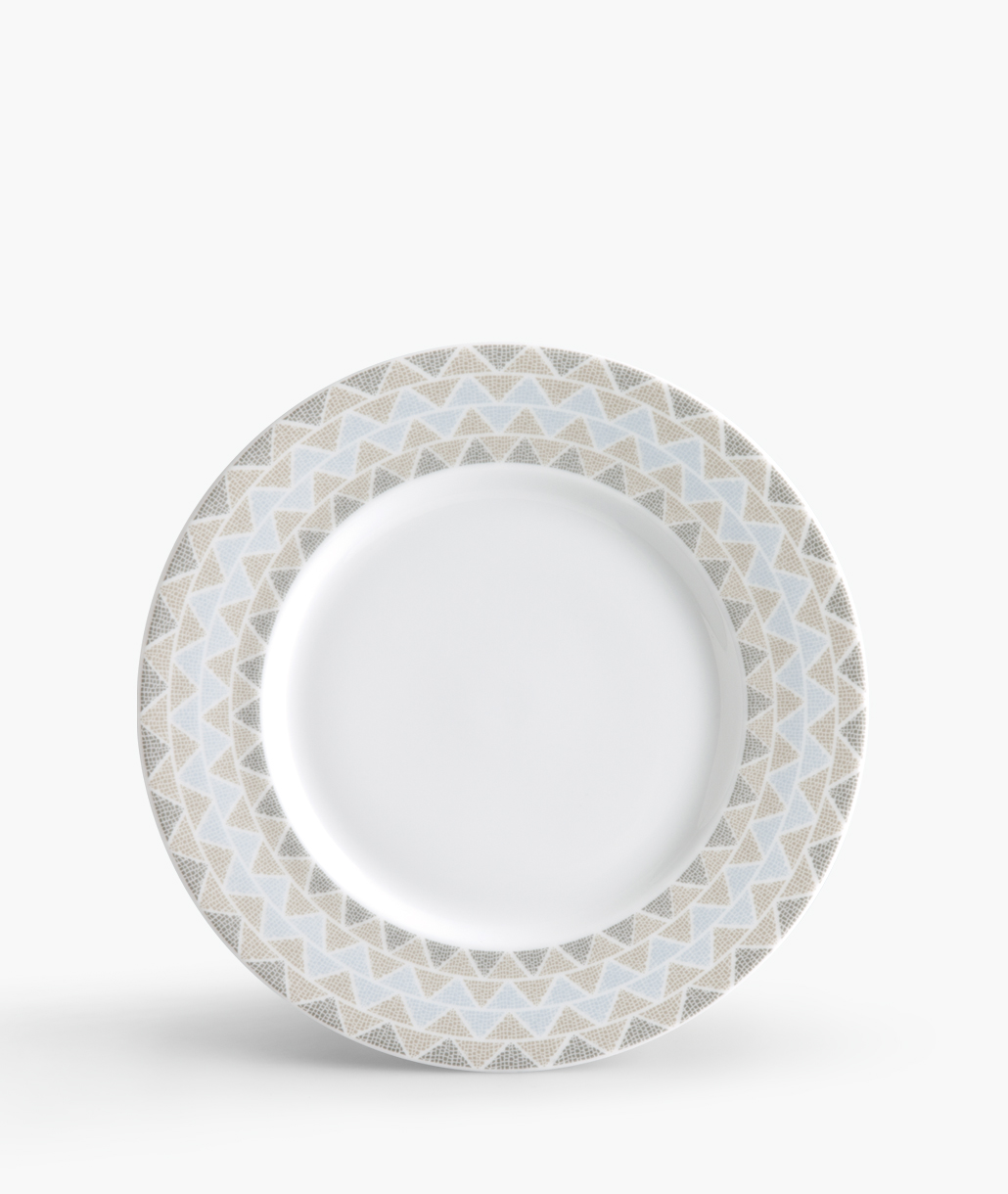 Geometry Μπεζ Πιάτο Φρούτου 22cm