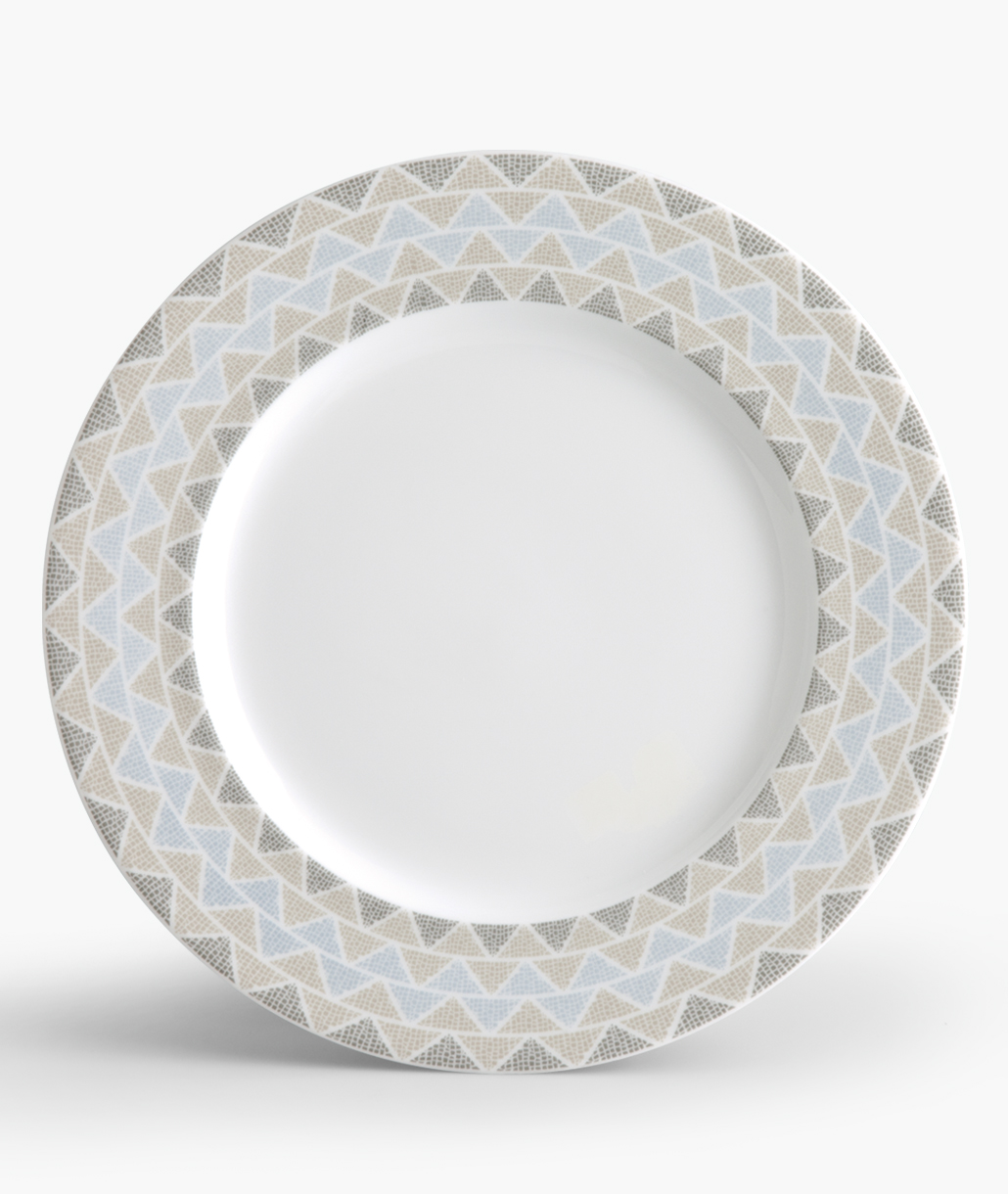 Geometry Μπεζ Πιατέλα Στρογγυλή 30cm