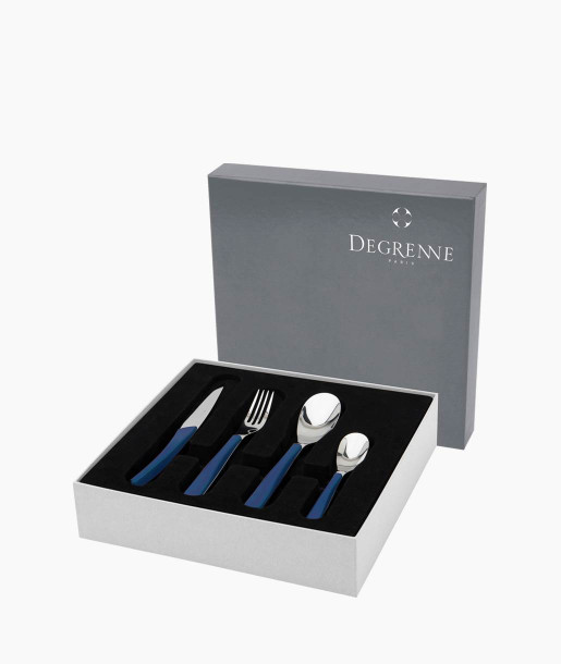 Degrenne Quartz Μαχ/να Σετ 24τμχ Μπλε