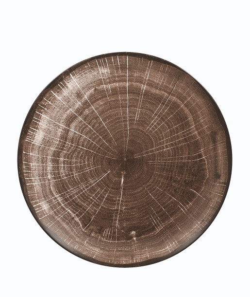 RAK Woodart Πιάτο Ρηχό 27cm Καφέ
