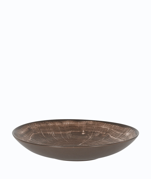 RAK Woodart Πιάτο Βαθύ 26cm Καφέ