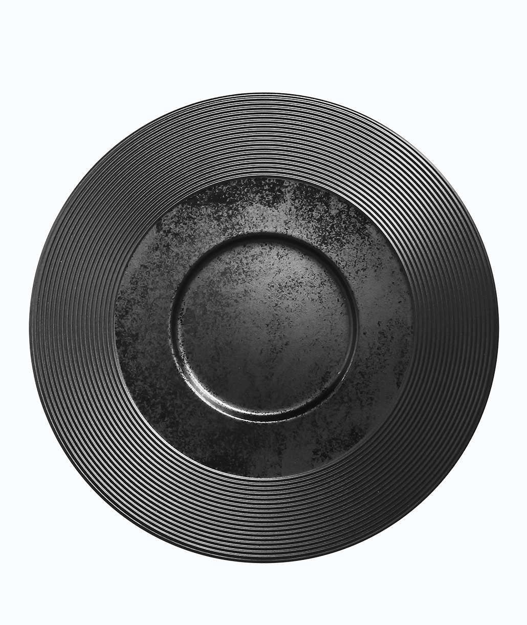 RAK Edge Πιάτο Gourmet Ρηχό 29cm Μαύρο