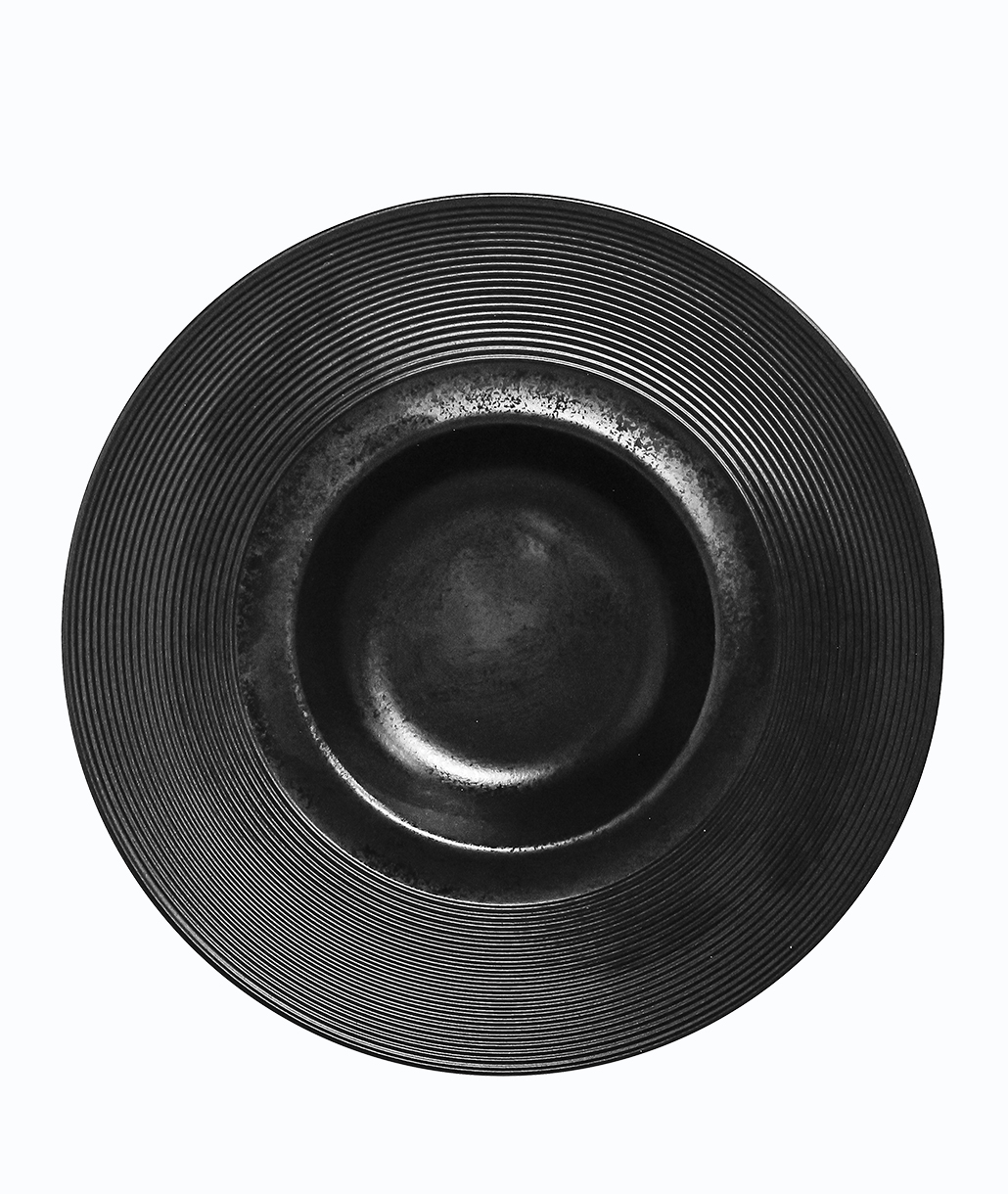 RAK Edge Πιάτο Gourmet Βαθύ 26cm Μαύρο
