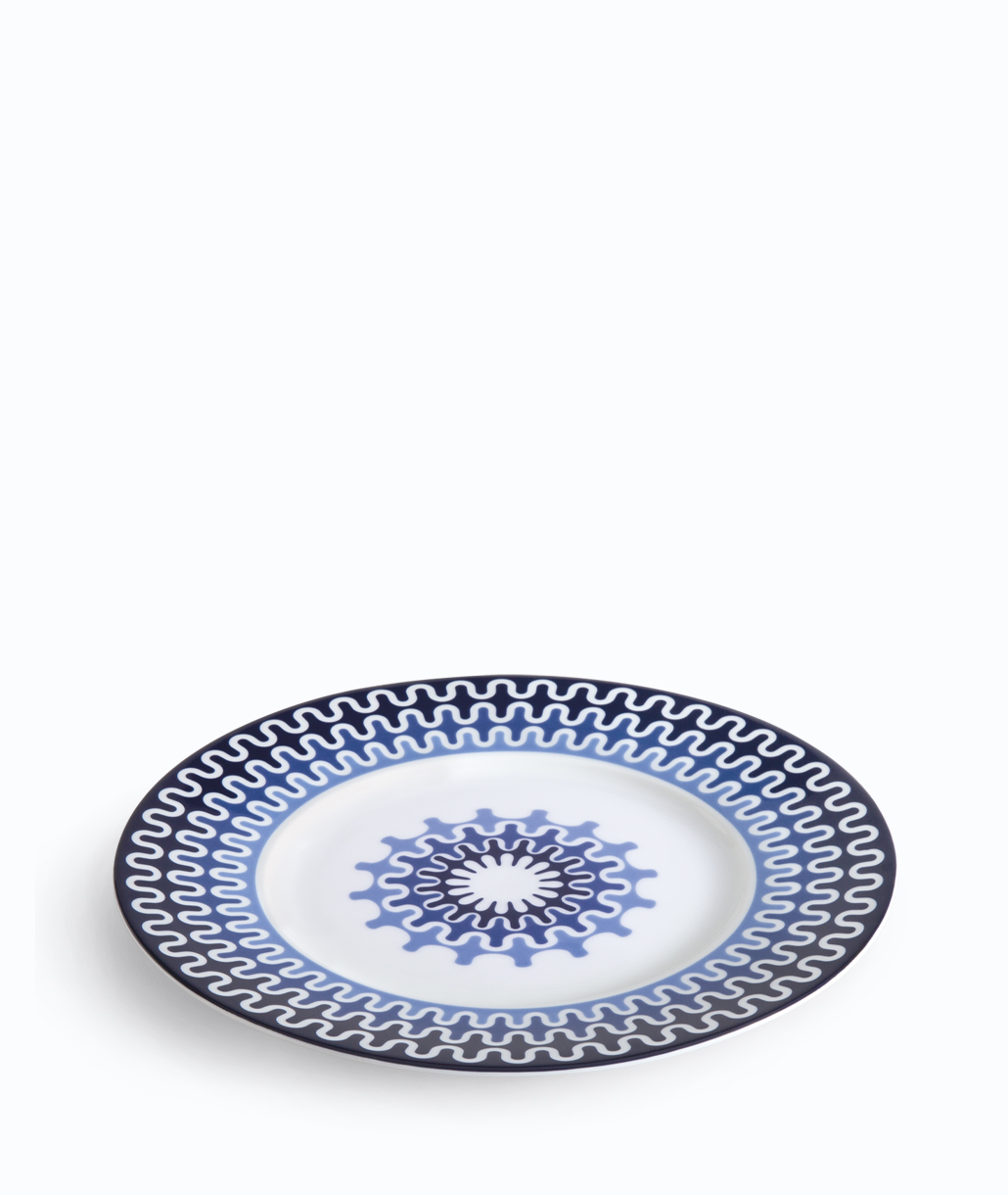 Illusion Blue Πιάτο Φρούτου 23.5εκ