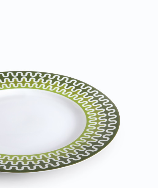 Illusion Green Πιάτο Ρηχό 28.5εκ