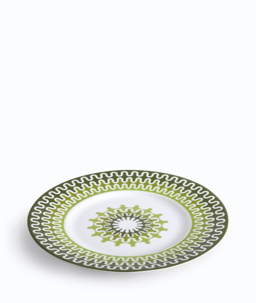 Illusion Green Πιάτο Φρούτου 23.5εκ