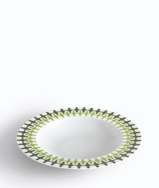 Illusion Green Πιάτο Βαθύ 23εκ