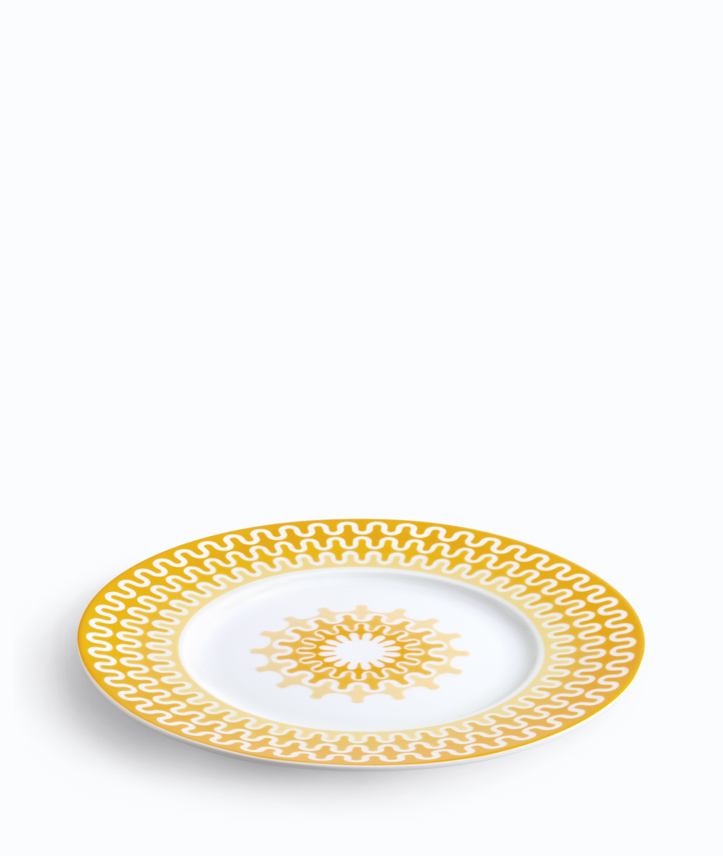 Illusion Yellow Πιάτο Φρούτου 23.5εκ