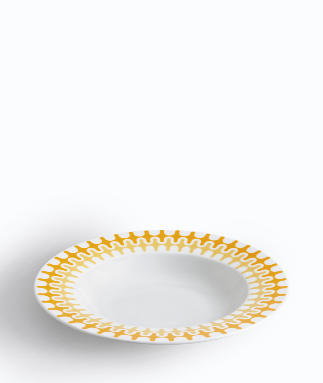 Illusion Yellow Πιάτο Βαθύ 23εκ