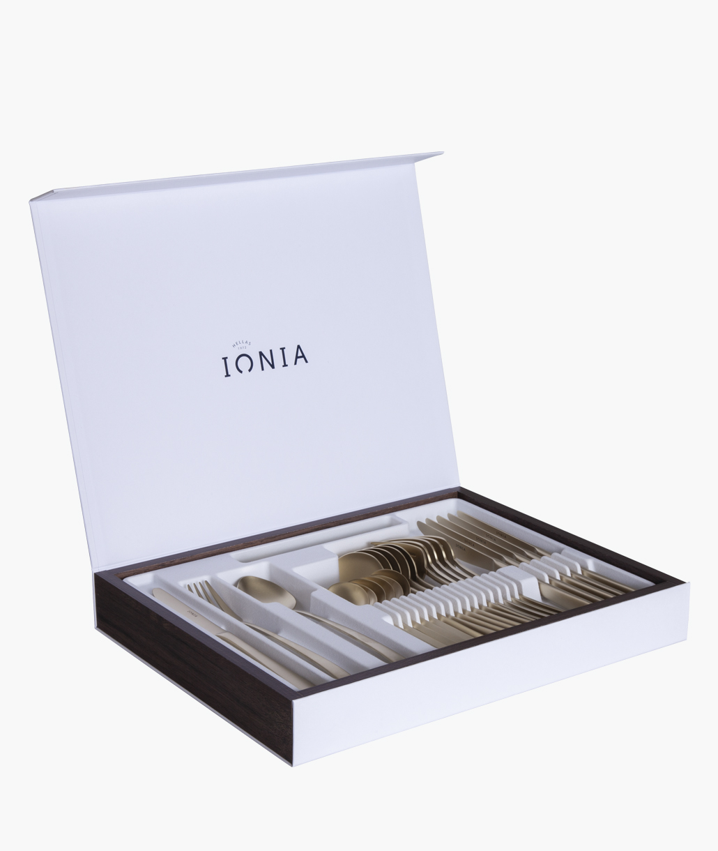Ionia Elegance Velvet Champagne Gold Σετ Μαχ/να Κασετίνα 30τμχ