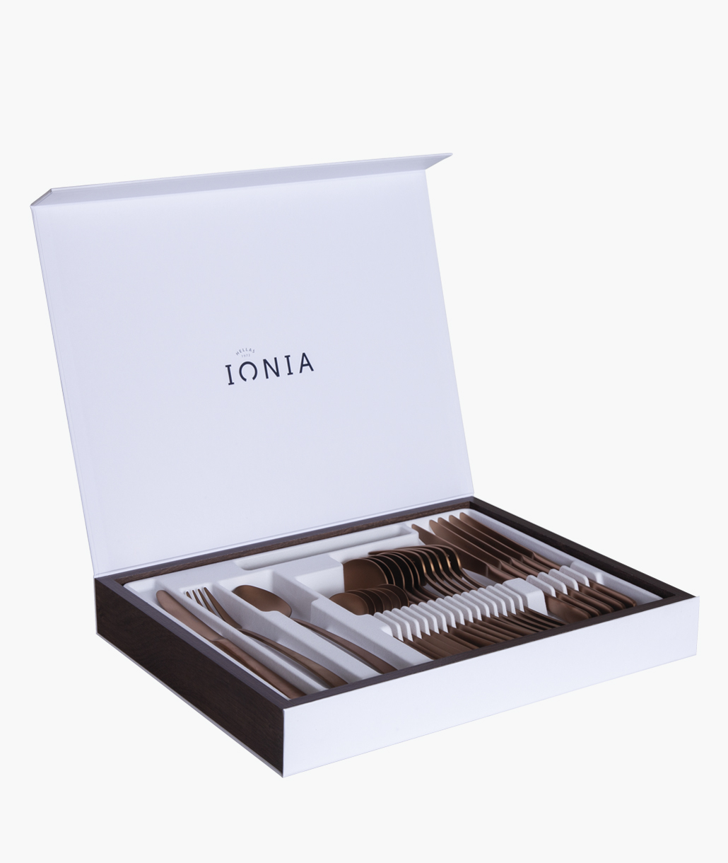 Ionia Elegance Velvet Copper Σετ Μαχ/να Κασετίνα 30τμχ
