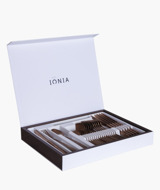 Ionia Elegance Velvet Copper Σετ Μαχ/να Κασετίνα 30τμχ