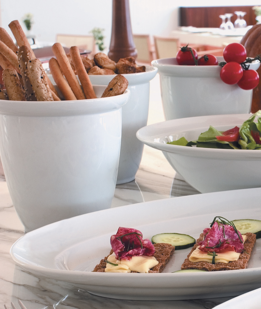 Buffet Πιατέλα Οβάλ 48εκ