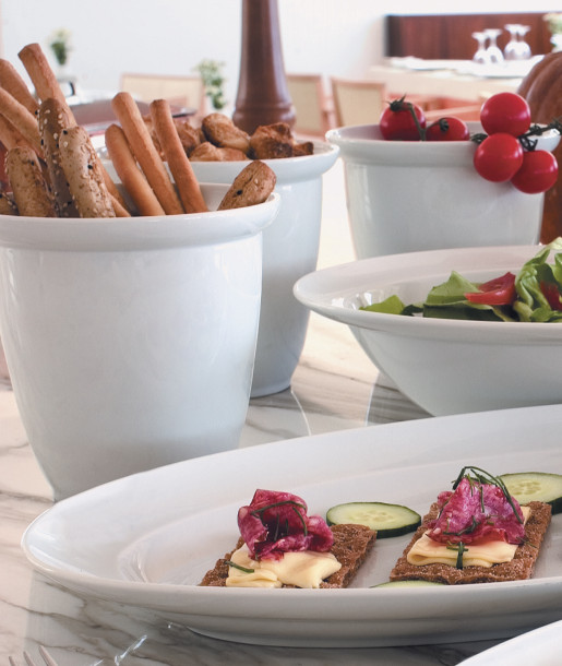 Buffet Πιατέλα Οβάλ 48εκ